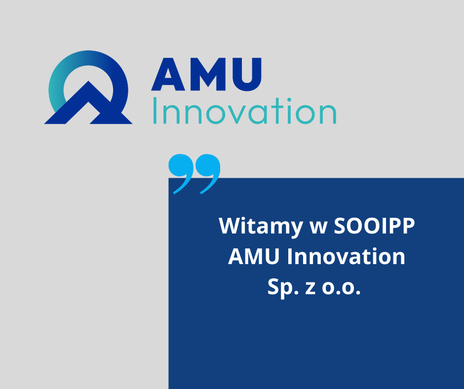 Nowy członek wspierający SOOIPP - Amu Innovation Sp. z o.o.