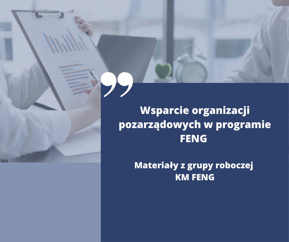 Wsparcie NGO w programie FENG