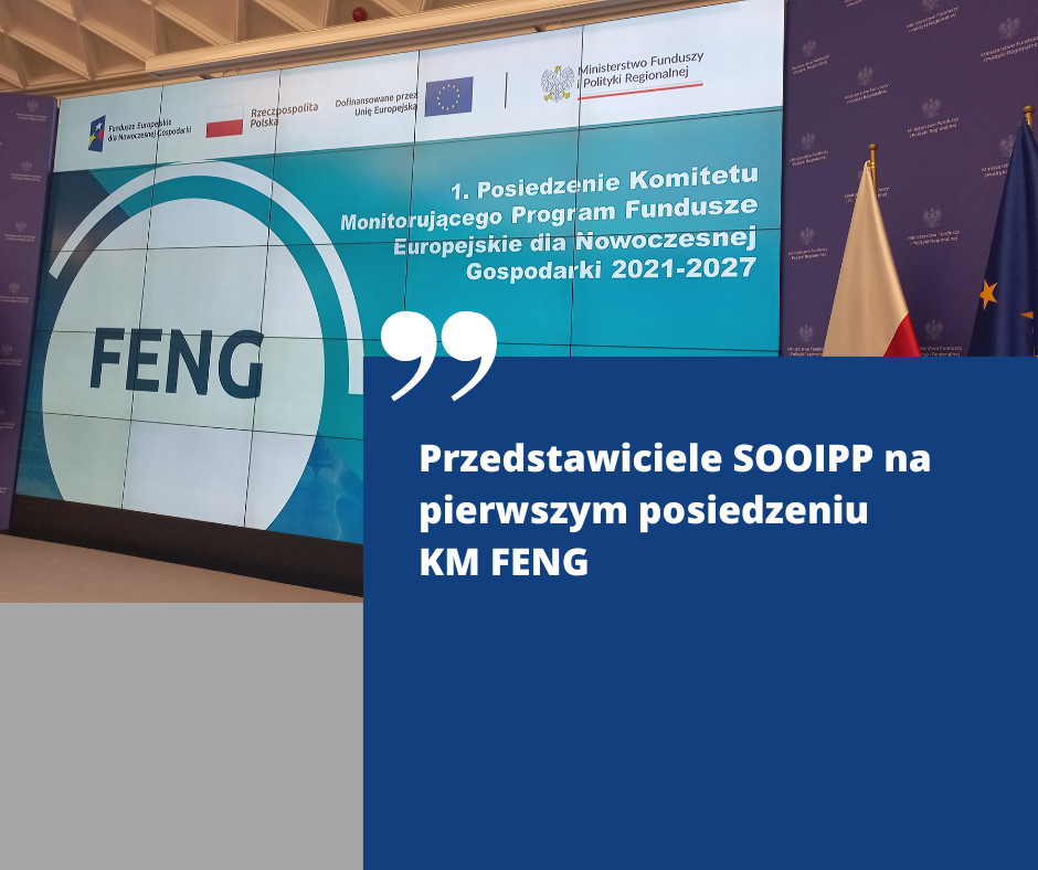 Przedstawiciele SOOIPP na pierwszym posiedzeniu KM FENG