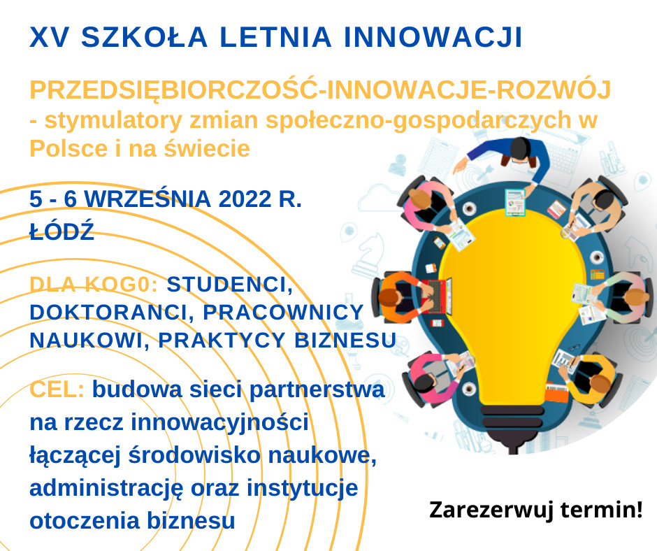 Szkoła Letnia Innowacji 2022