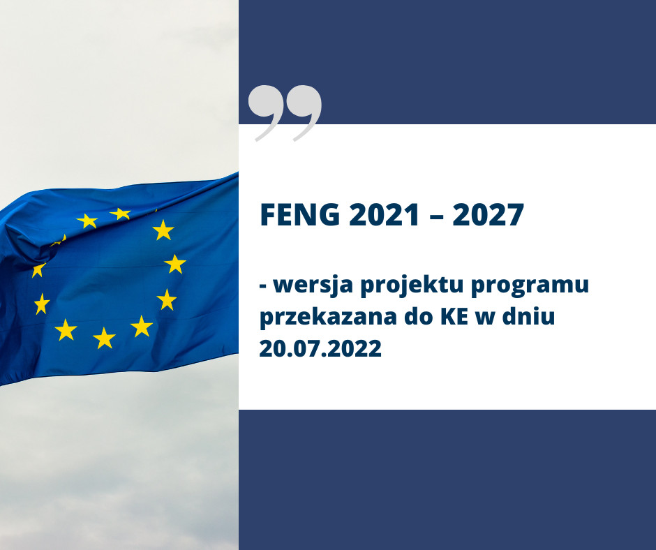 FENG 2021-2027 - nowa wersja programu