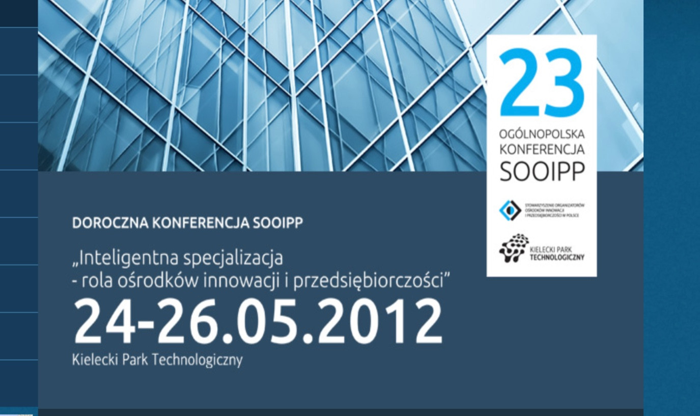 Konferencja SOOIPP XXIII, Kielce, 2012