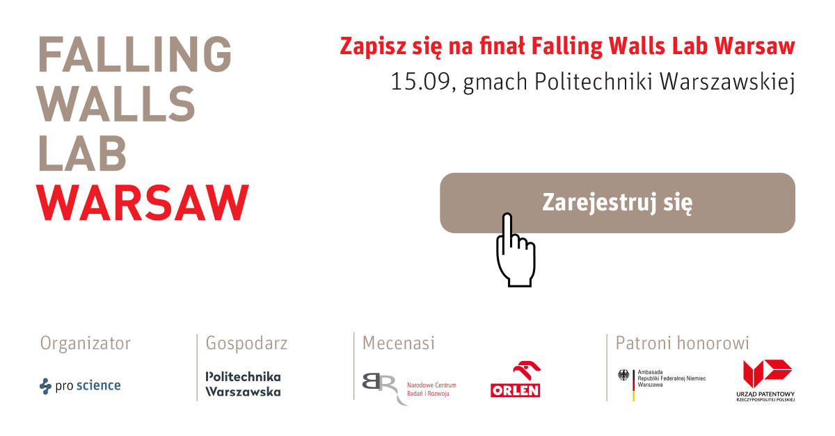 Finał Falling Walls Lab Warsaw