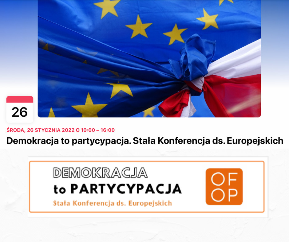 Stała Konferencja ds. Europejskich, 26 stycznia 2022 r.